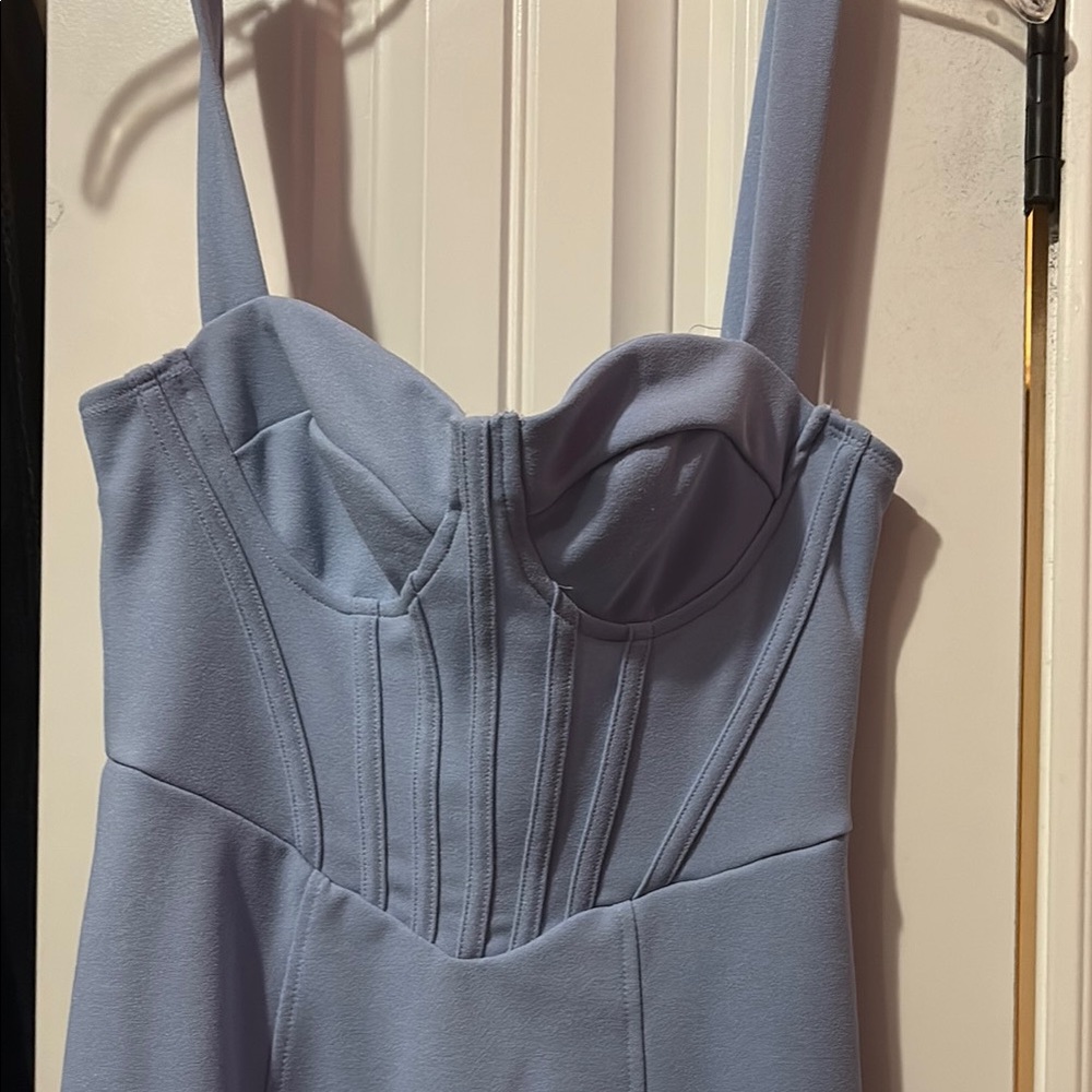 Elegant Light Blue Dress